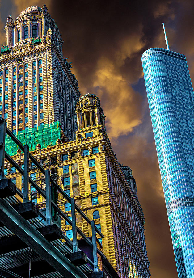 Trump Tower and the Jewelers Building DSC4446 Photograph by Raymond Kunst