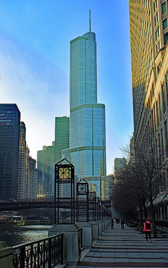 Trump Tower Chicago Photograph by Charles Bostley - Fine Art America