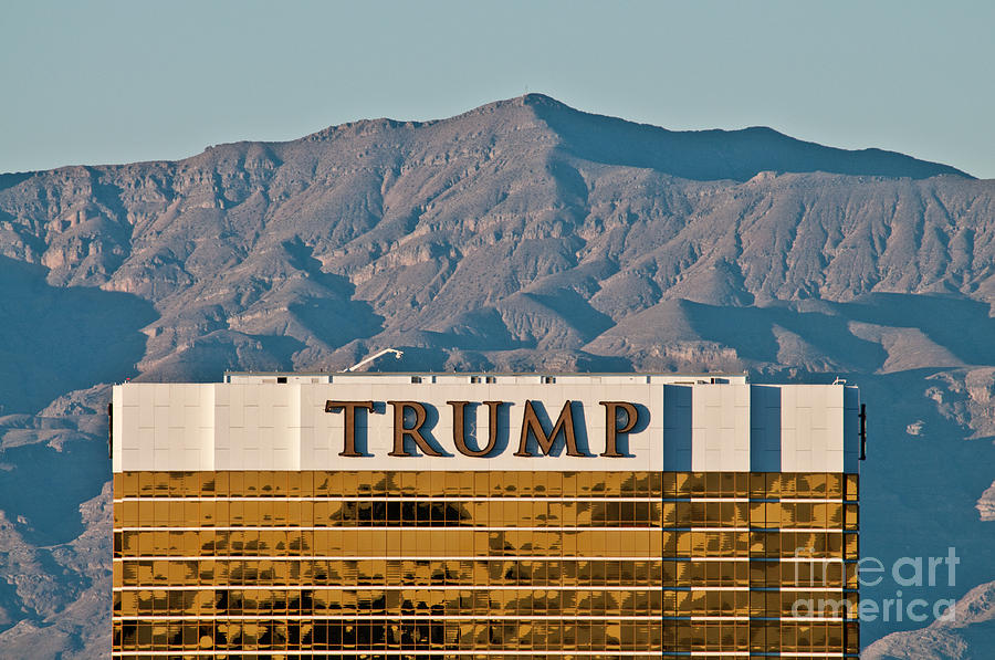 Las Vegas Photograph - Trump Tower Nevada by Andy Smy