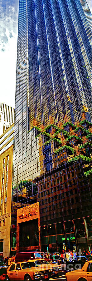 Trump tower New York City Manhattan vertical  Photograph by Tom Jelen