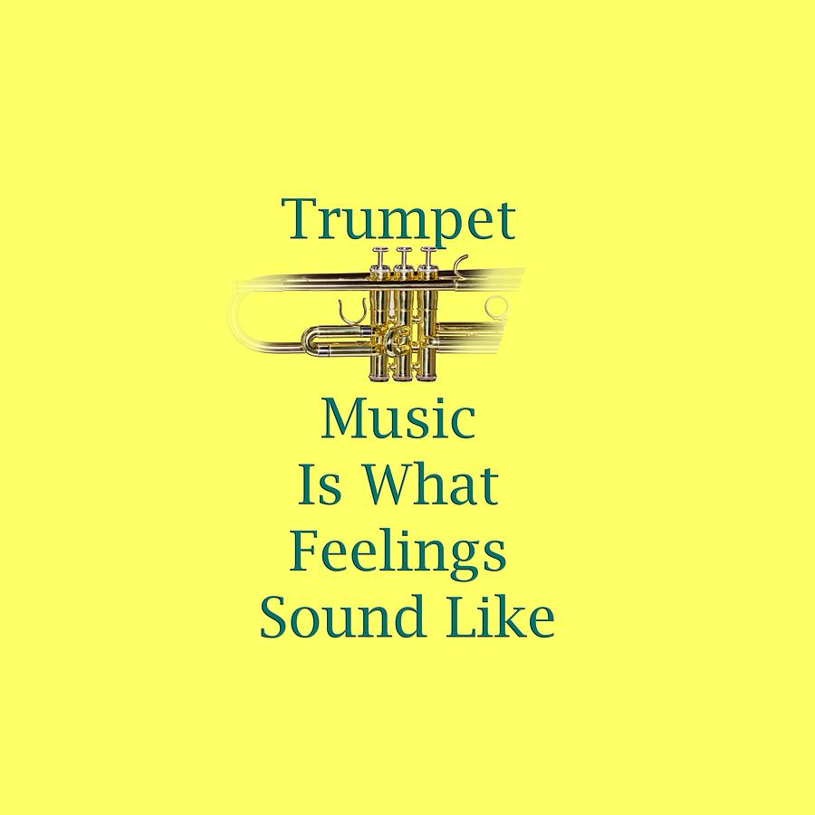 Trumpet Is What Feelings Sound Like 5582.02 Photograph by M K Miller