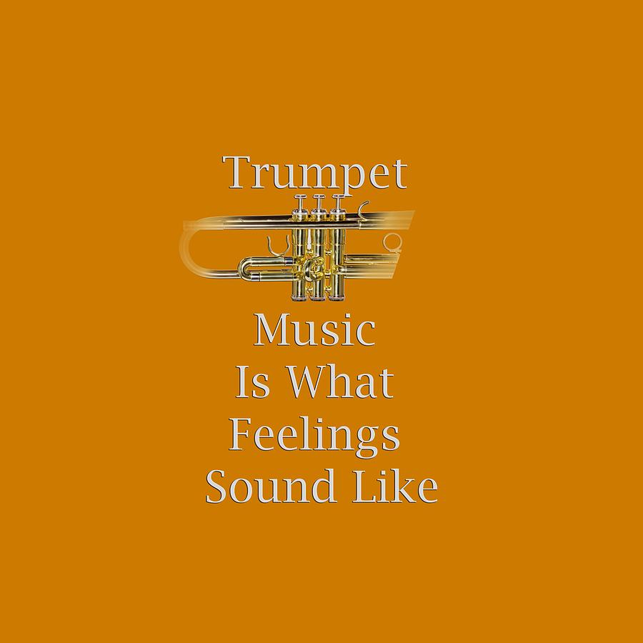 Trumpet Is What Feelings Sound Like 5583.02 Photograph by M K Miller