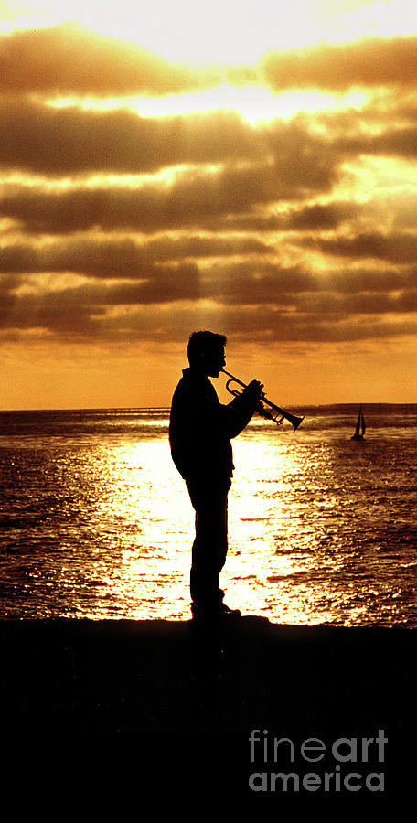 Trumpet Player Photograph by Linda Olsen