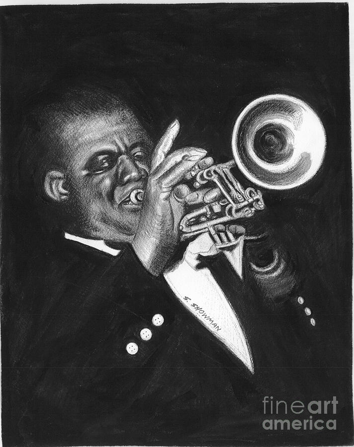 Trumpet Player Painting by Samuel Showman - Fine Art America