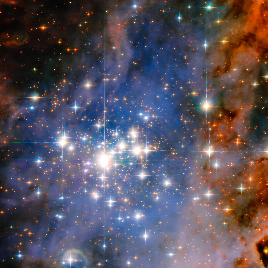 Trumpler 14 Star Cluster Photograph by Jennifer Rondinelli Reilly - Fine Art Photography