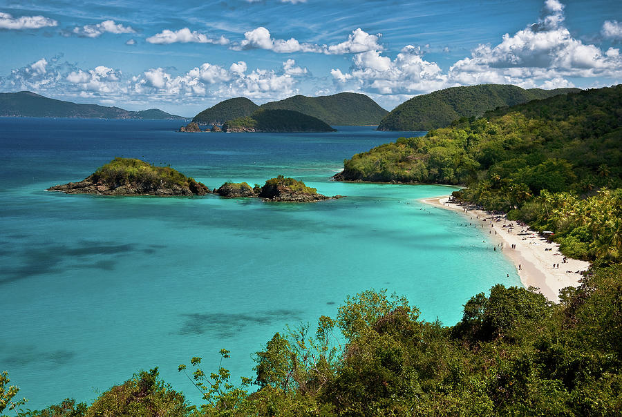 Trunk Bay Overlook Photograph by Harry Spitz