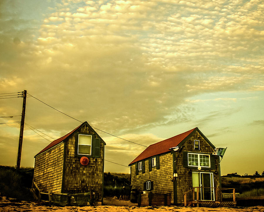 Truro Beach Houses Photograph by Frank Winters