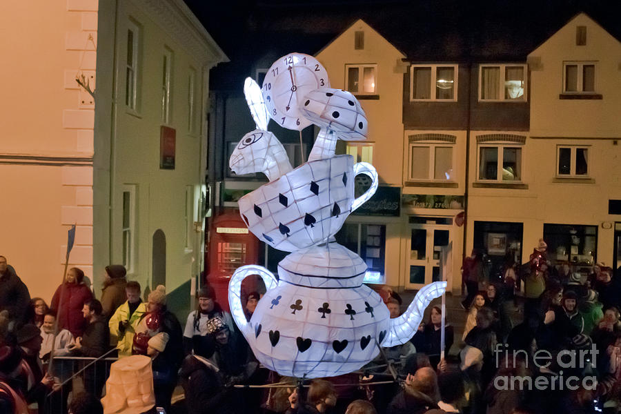 Truro Lantern Parade Tea Party Photograph by Terri Waters