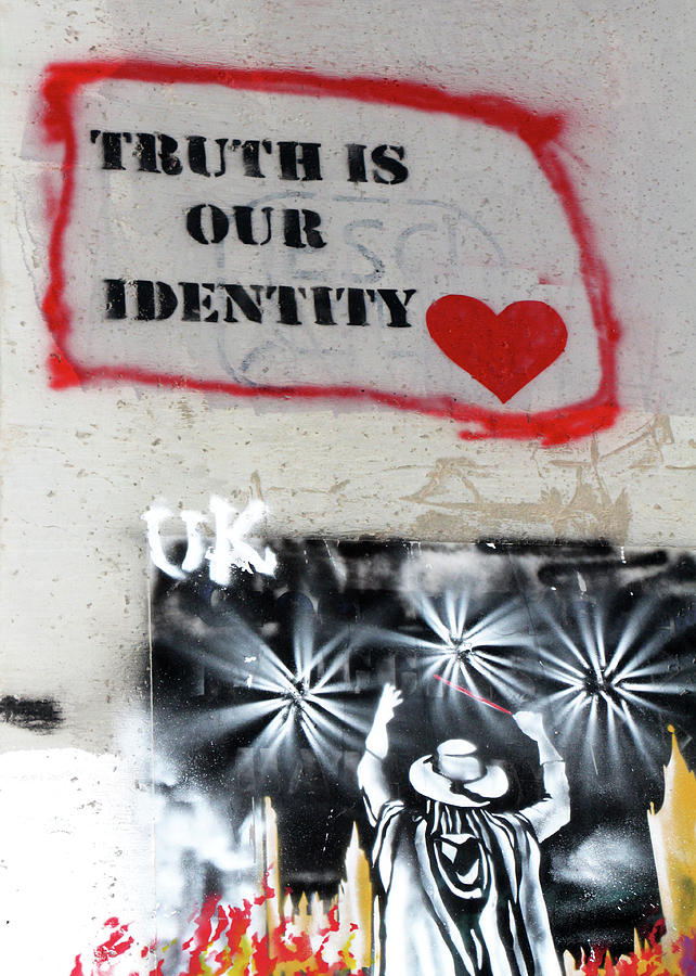Truth is Our Identity Photograph by Munir Alawi