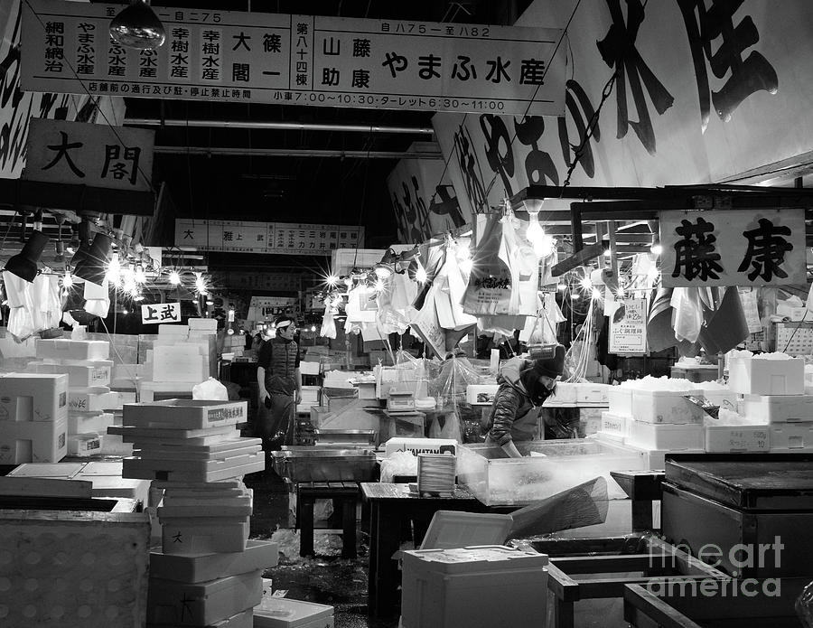 Tsukiji Shijo, Tokyo Fish Market, Japan 3 Photograph by Perry Rodriguez