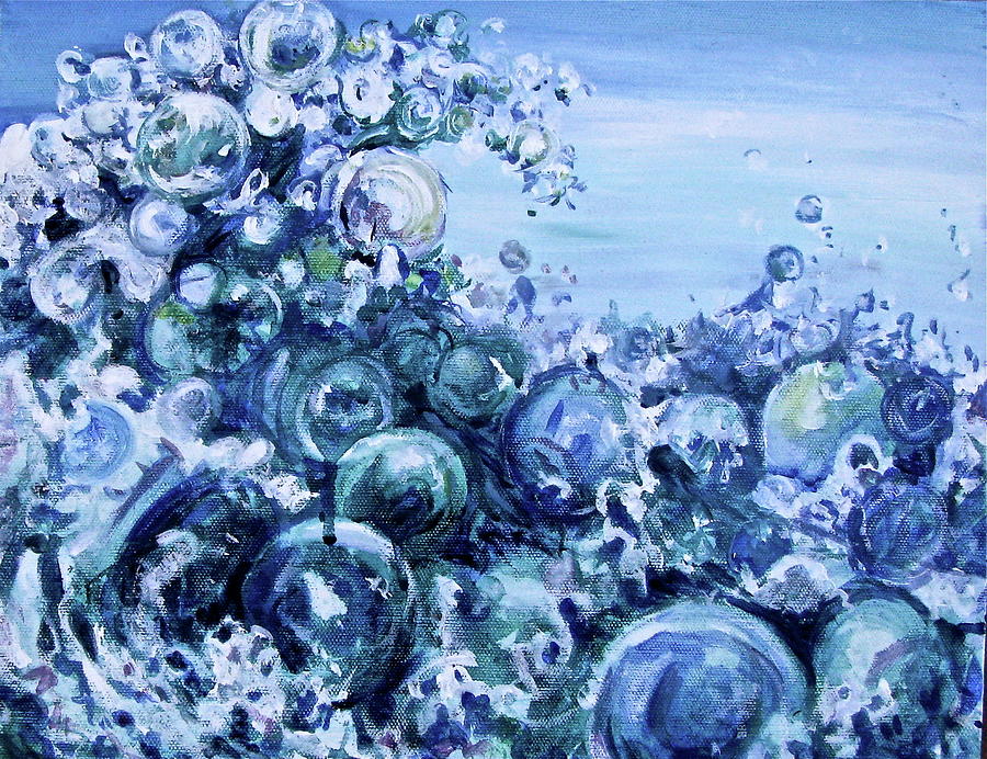 Tsunami Painting by Margaret Donat