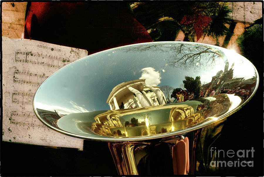 Tuba Photograph - Tuba Reflections by Steven Digman Tuba Photograph - Tuba Reflections by Steven Digman