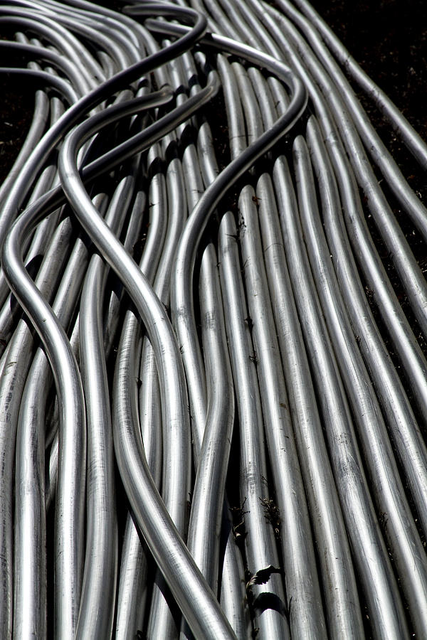 Tubular Abstract Art Number 15 Photograph by James BO Insogna