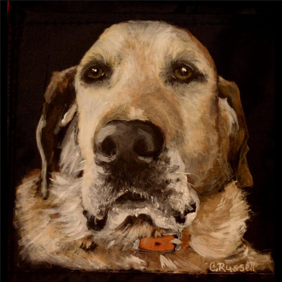 Tucker 2 Painting by Carol Russell