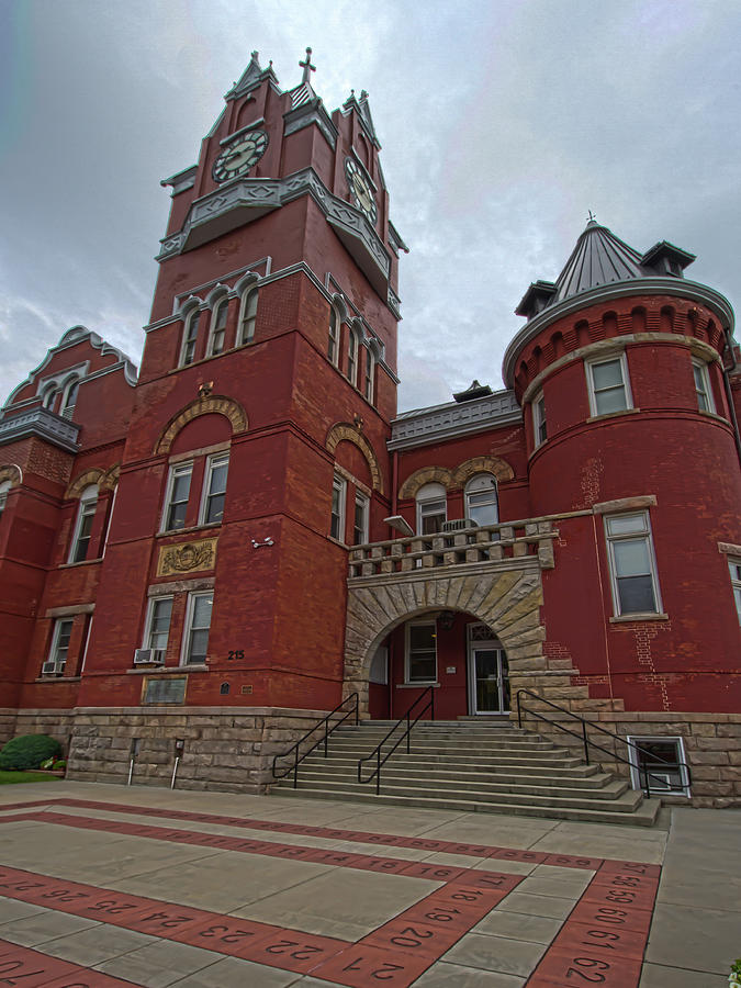 Tucker County Courthouse Photograph by Daniel Houghton