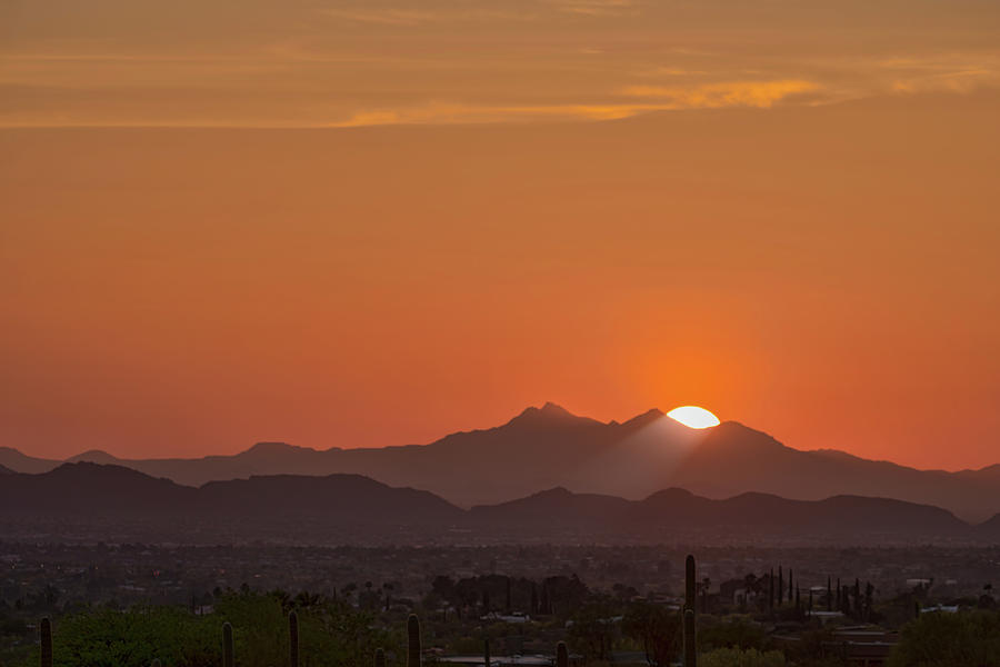 Tucson Sunset Photograph by Dan McManus