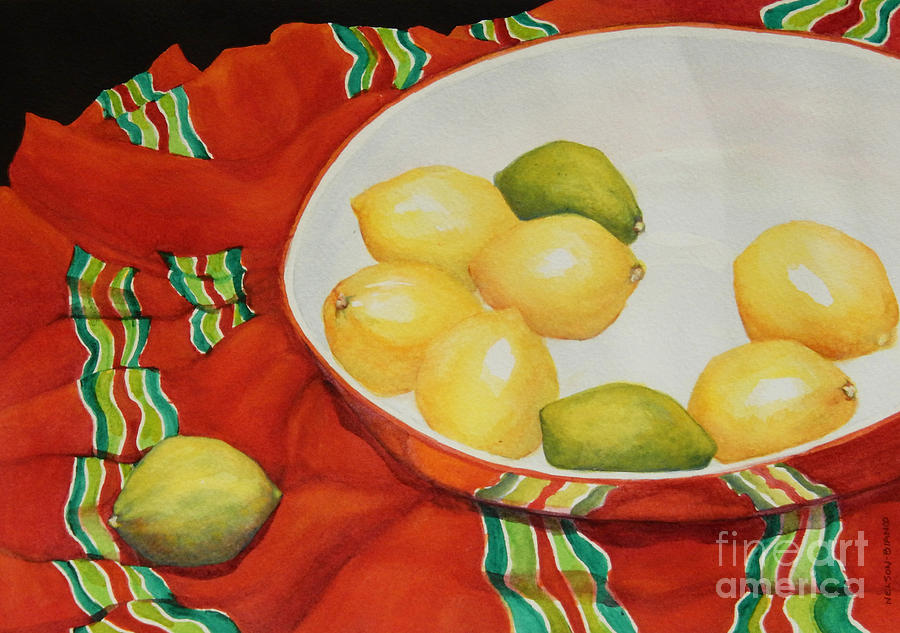 Still Life Painting - Tucson Tuesday by Sharon Nelson-Bianco