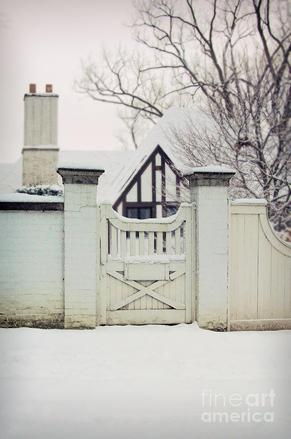Tudor in Winter Photograph by Jill Battaglia