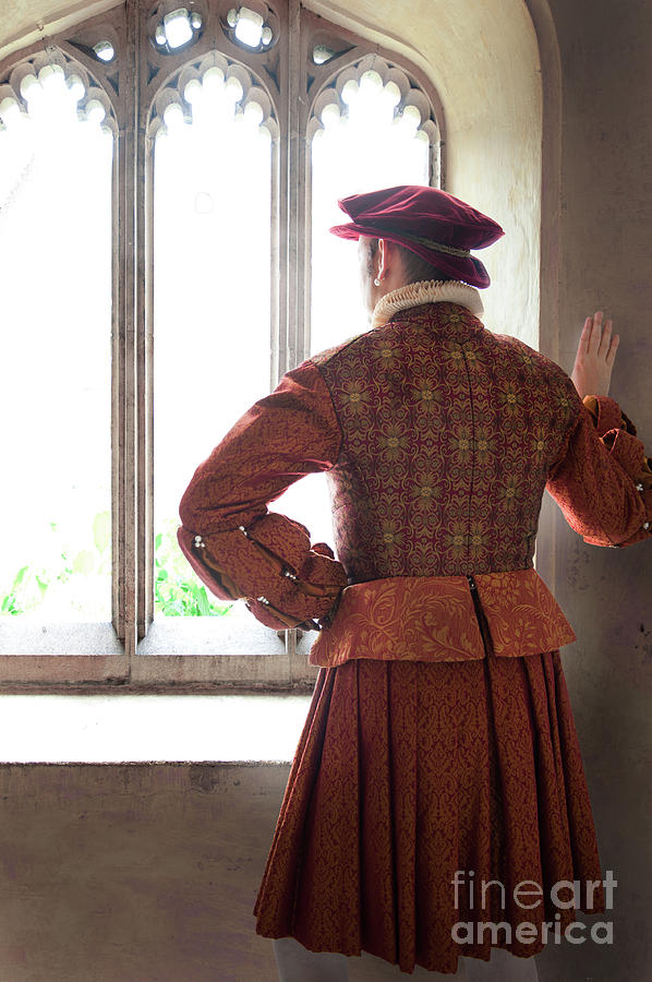 Tudor Man At The Window Photograph by Lee Avison