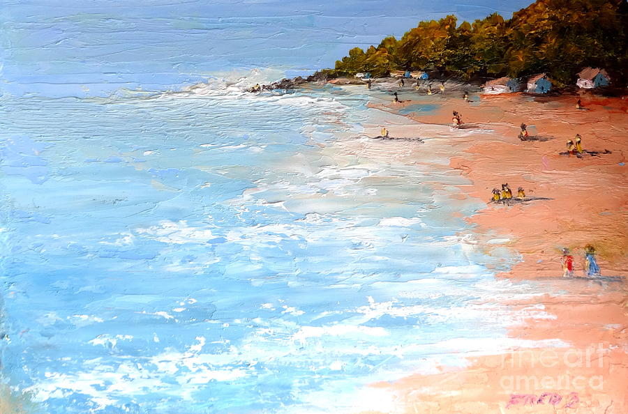 Tuesday on Maui Painting by Fred Wilson
