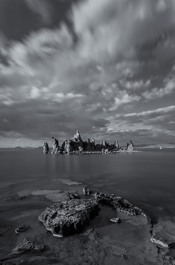 Tufa Castles BW Photograph by Jonathan Nguyen