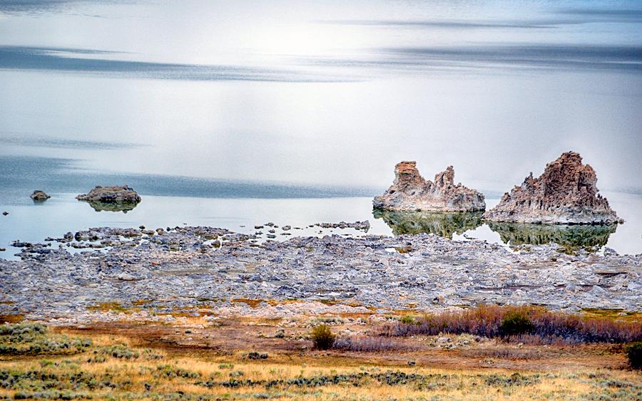 Tufa Formations at Mono Lake Photograph by AJ Schibig