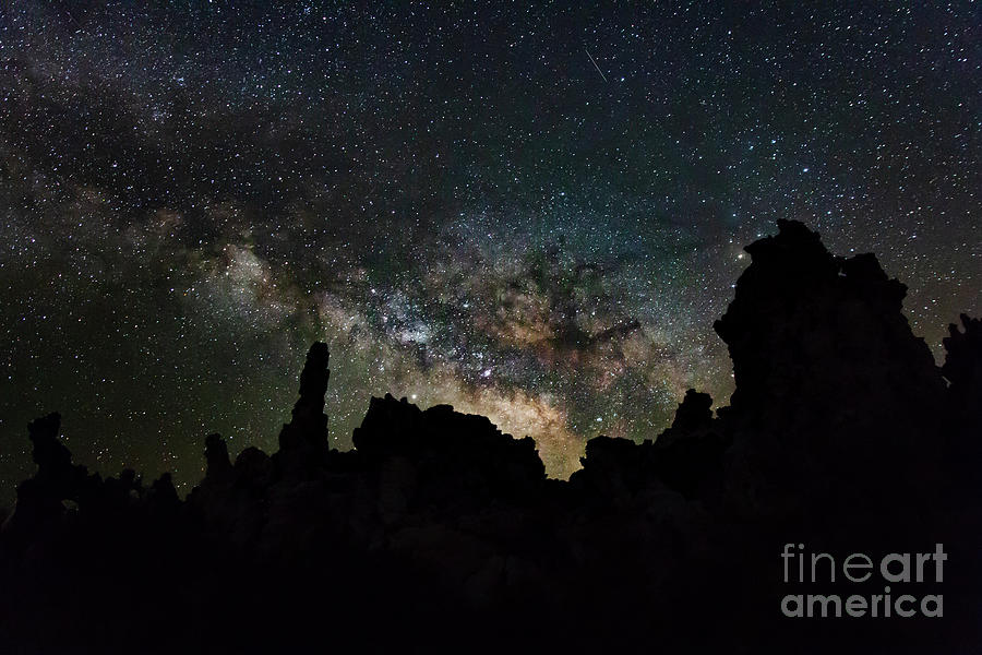 Tufa Milky Way Photograph by Mark Jackson