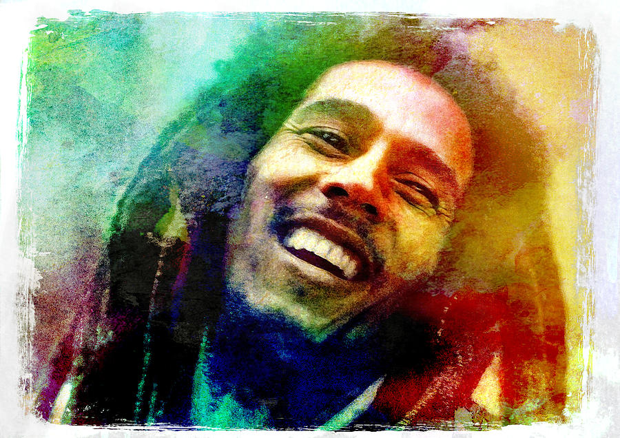 Bob Marley Digital Art - Tuff Gong by Mal Bray