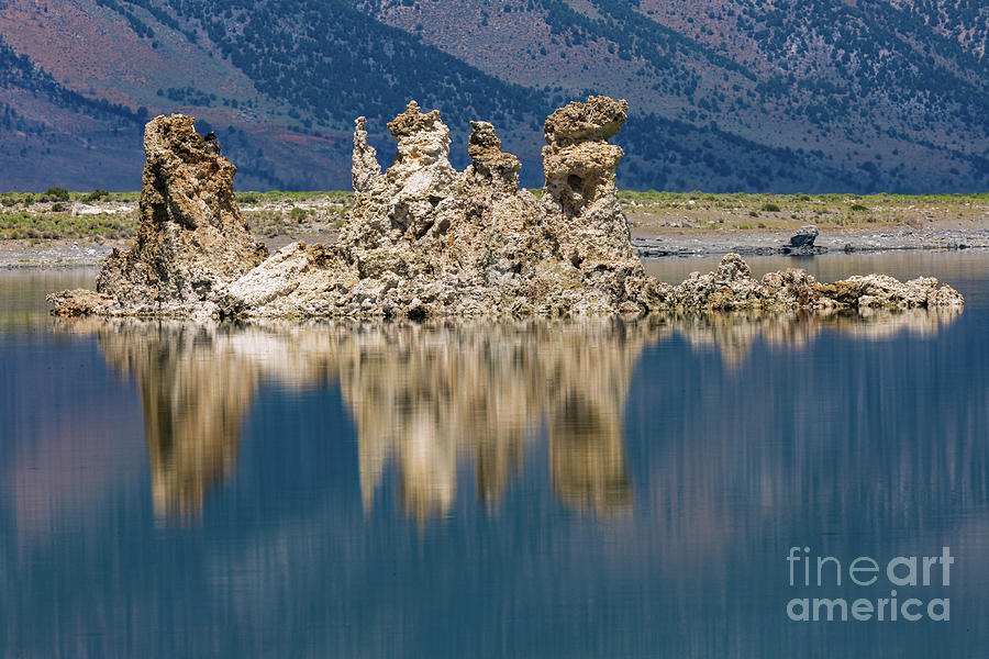 Tuffa Reflection Photograph by Anthony Michael Bonafede