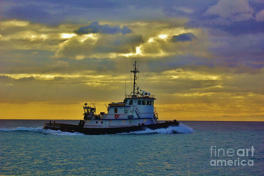 Tug American Contender Photograph by Craig Wood