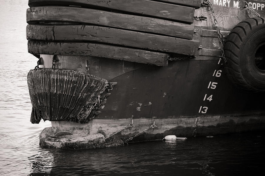 Tug Boat Photograph by Edward Myers