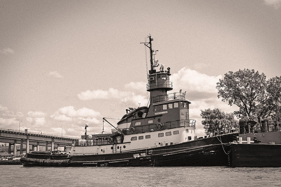 Tugboat Photograph by Deborah Ritch