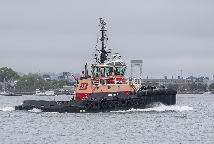 Tugboat Justice Photograph by Brian MacLean