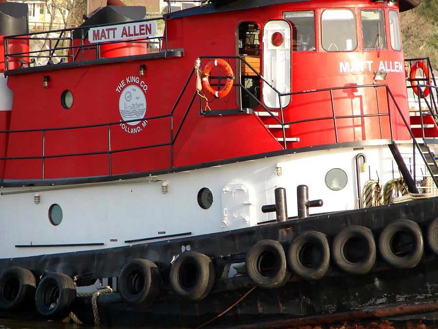 Tugboat Photograph by Michelle Calkins