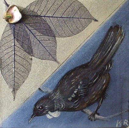 Tui Mixed Media by Katie Ross