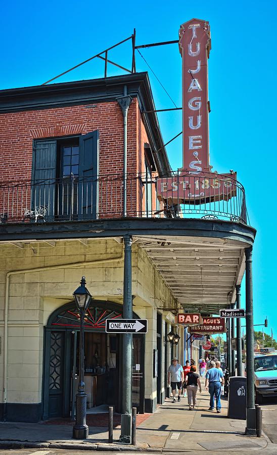 Tujagues Restaurant - Decatur Street - New Orleans Photograph by Greg Jackson