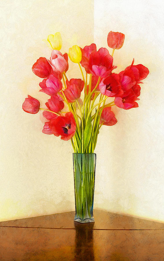 Tulip Bouquet Digital Art by JGracey Stinson