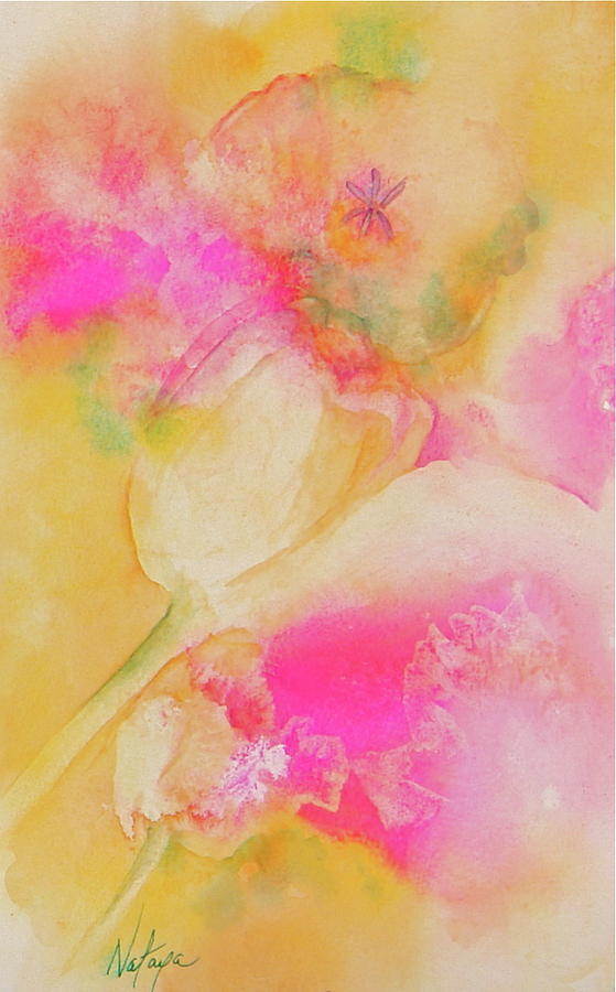 Tulip Fantasia Painting by Nataya Crow