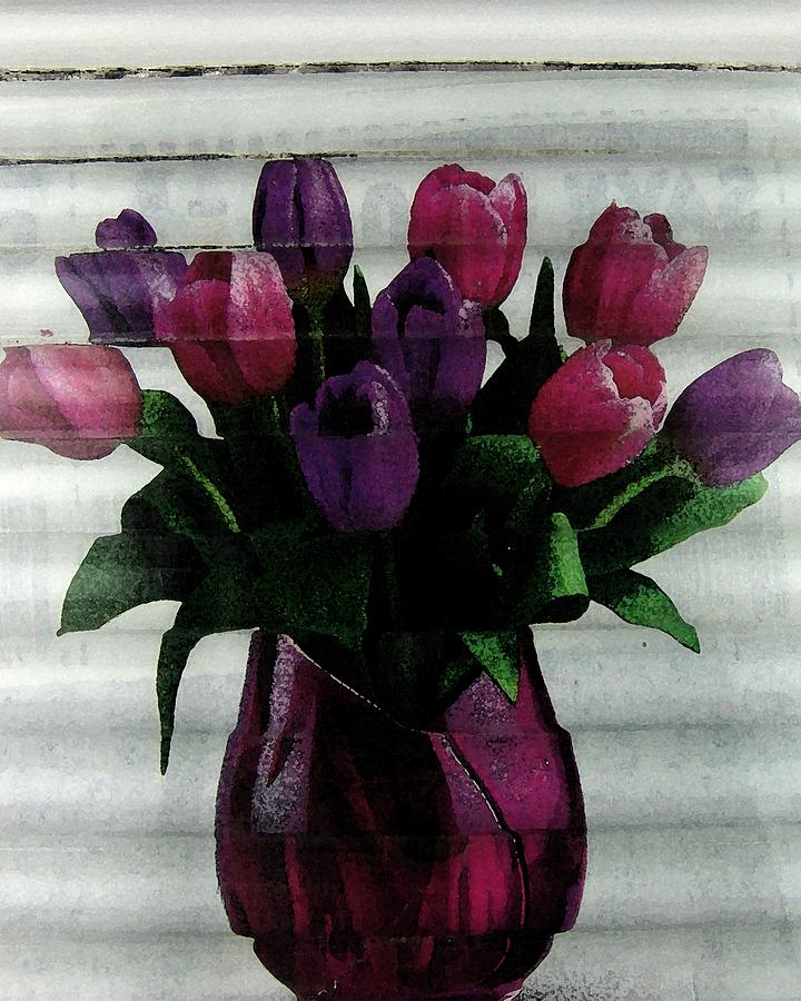 Tulip Time Digital Art by Florene Welebny