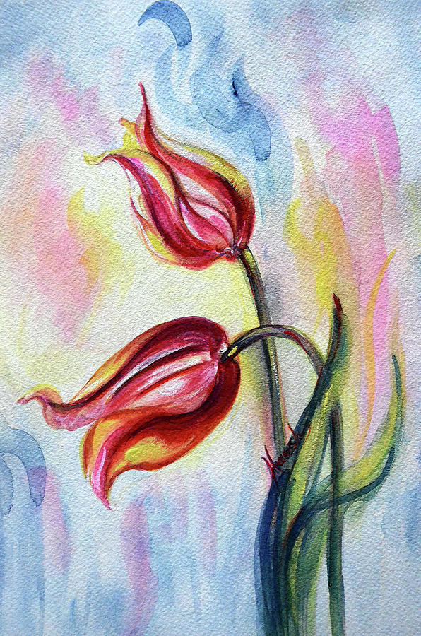 Tulips - Love Painting