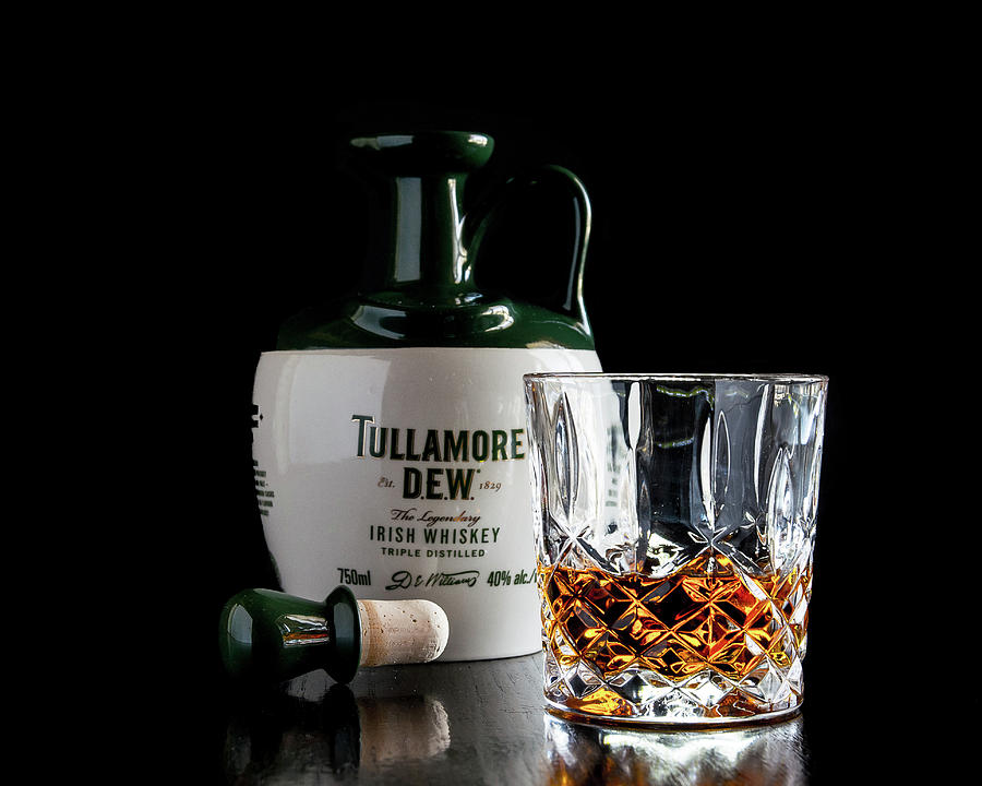 Tullamore D.E.W. Still Life Photograph by Adam Reinhart