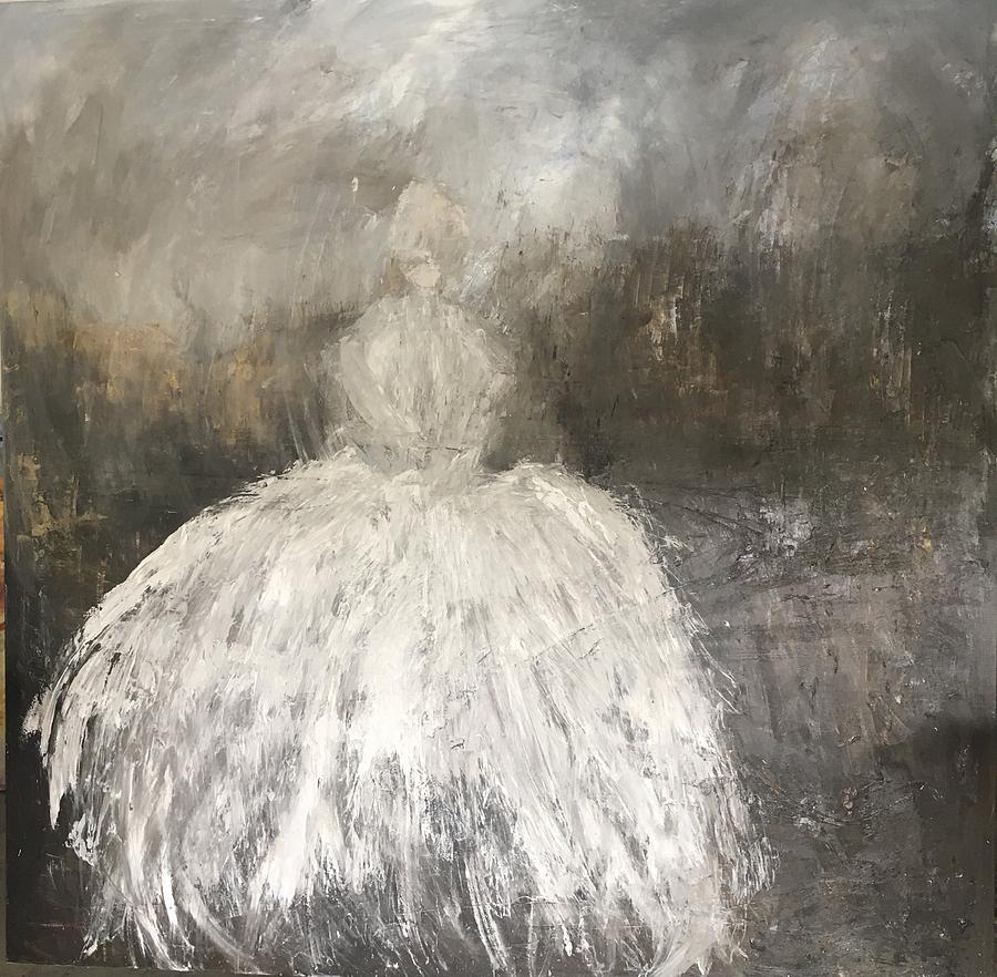 Paintings of Tulle Dresses