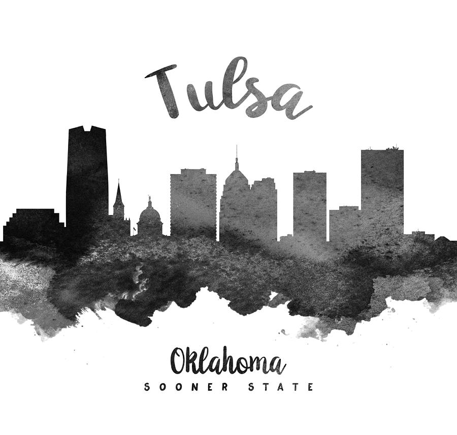 Tulsa Oklahoma Skyline 18 Painting