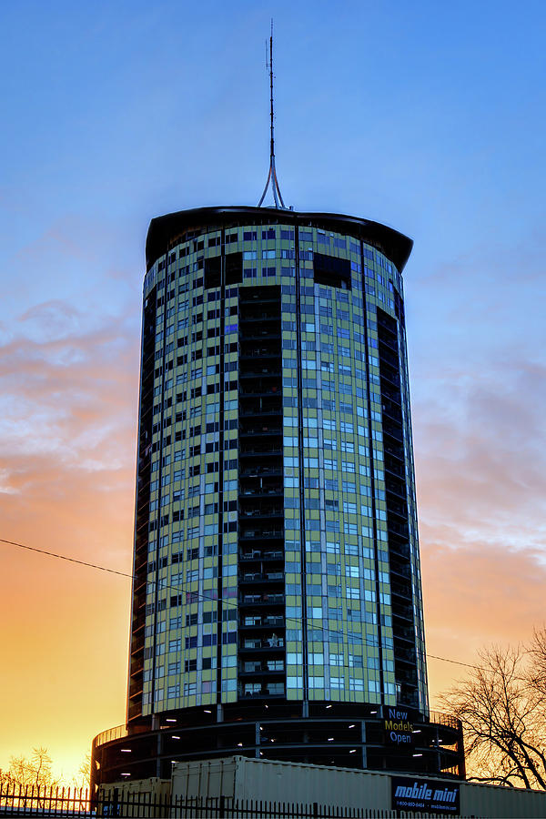 Tulsa Oklahomas University Tower At Sunrise Photograph