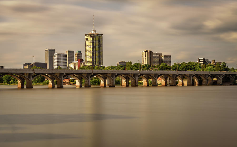 Tulsa Skyline Photograph by Miroslav Liska Tulsa Skyline Photograph by Miroslav Liska