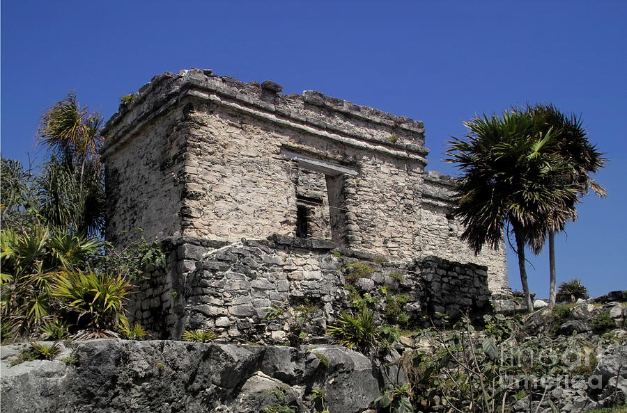 Tulum Ruins Mexico Photograph by Kimberly Blom-Roemer