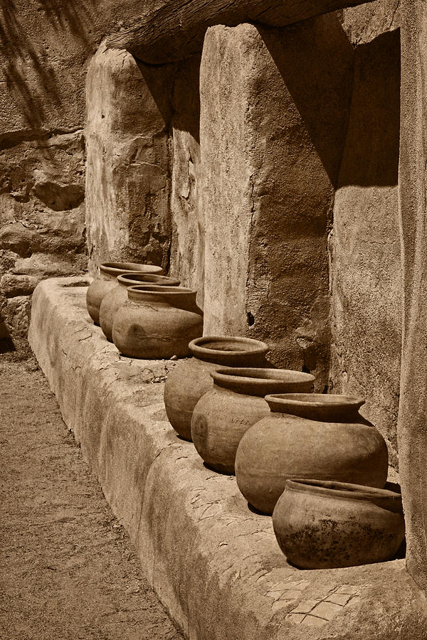 Tumacacori Antique Pots Tnt Photograph by Theo OConnor