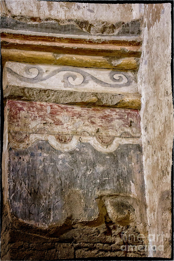 Tumacacori Chapel Wall Digital Art by Georgianne Giese