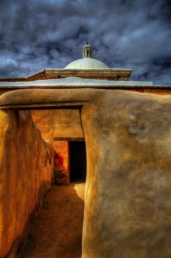 Tumacacori National Historical Site Restored Sacristy Entrance Photograph by Roger Passman