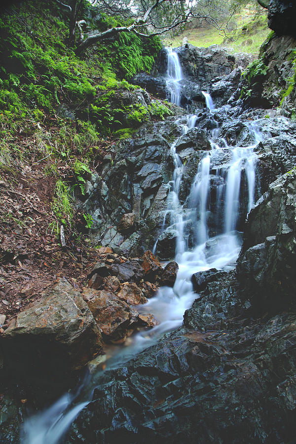 Waterfall Photograph - Tumbling Down by Laurie Search